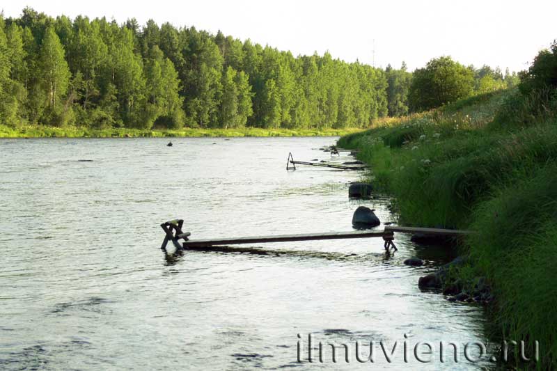 Мостки на реке Шуя