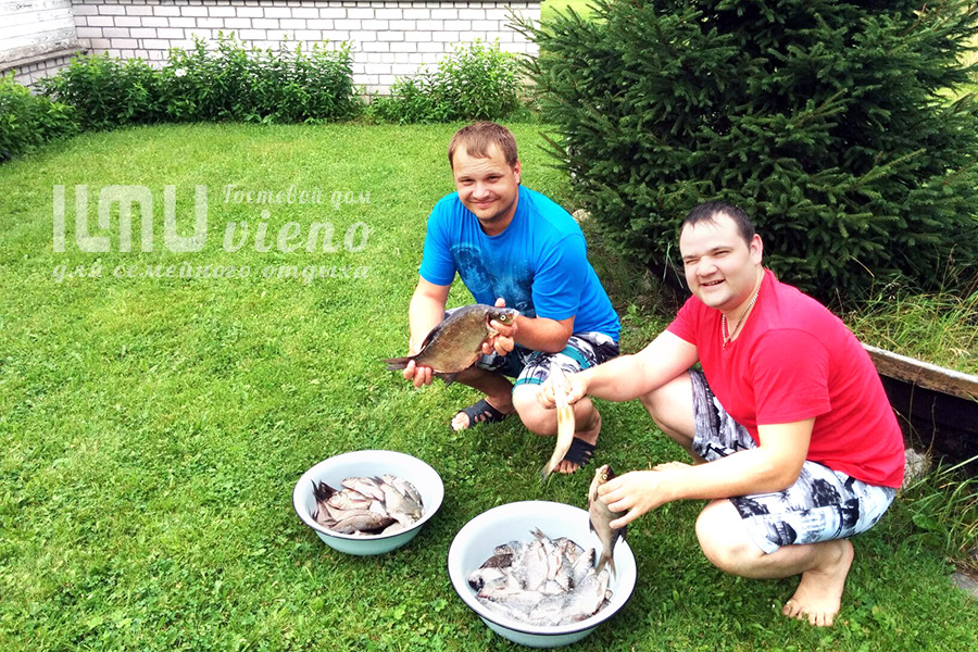 Рыбалка в коттедже в Карелии 2016