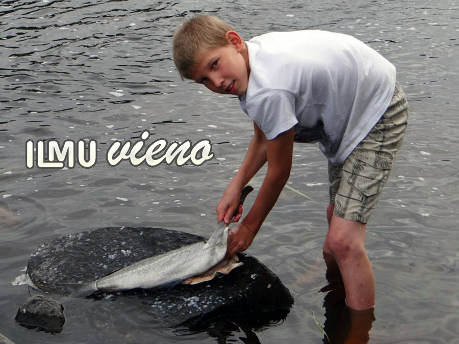 Рыбалка с детьми в Карелии