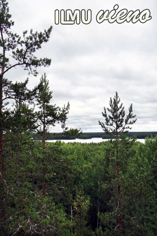 Вид с карельской горы Сампо