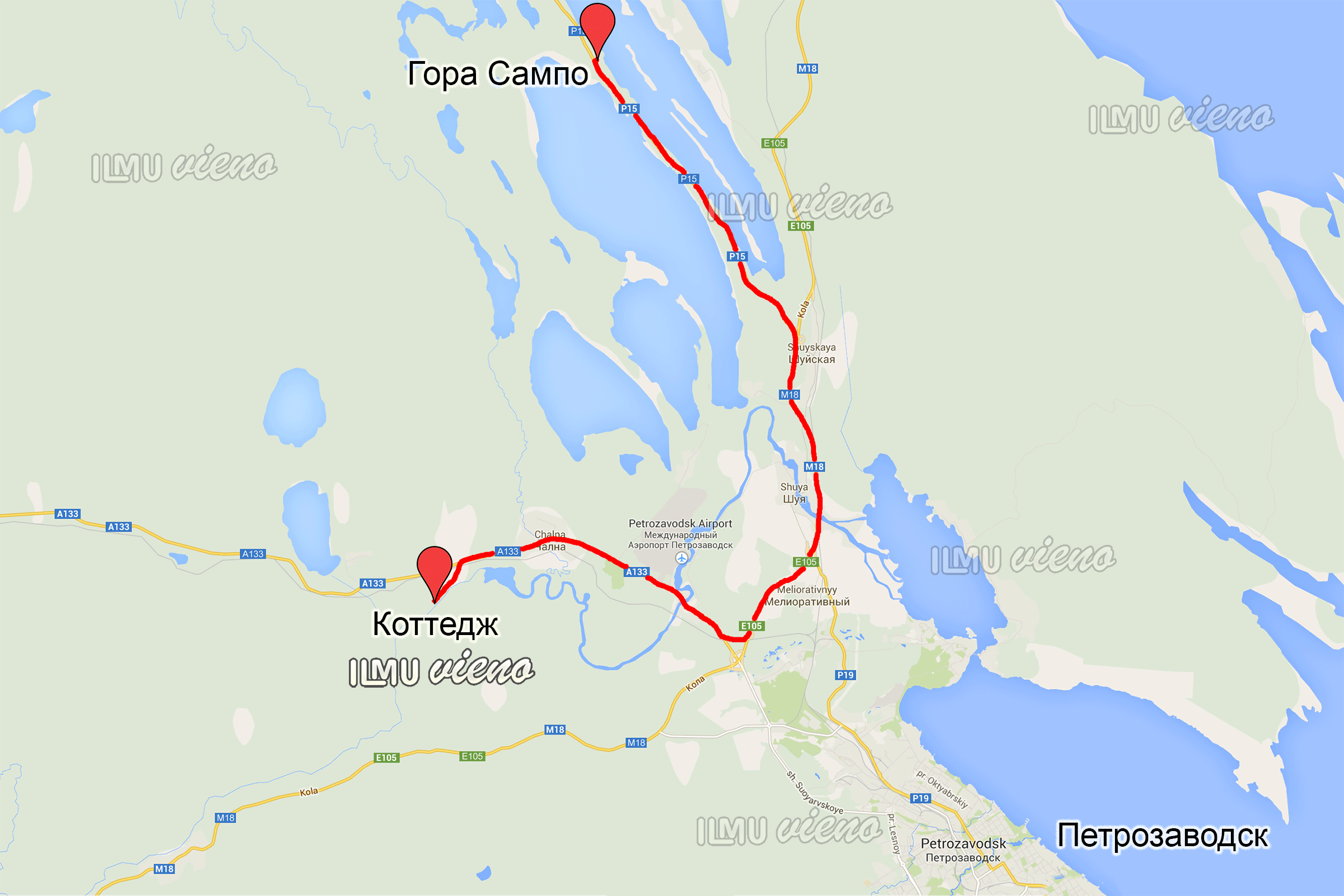 Как доехать до горы Сампо в Карелии (как добраться до Сампо)