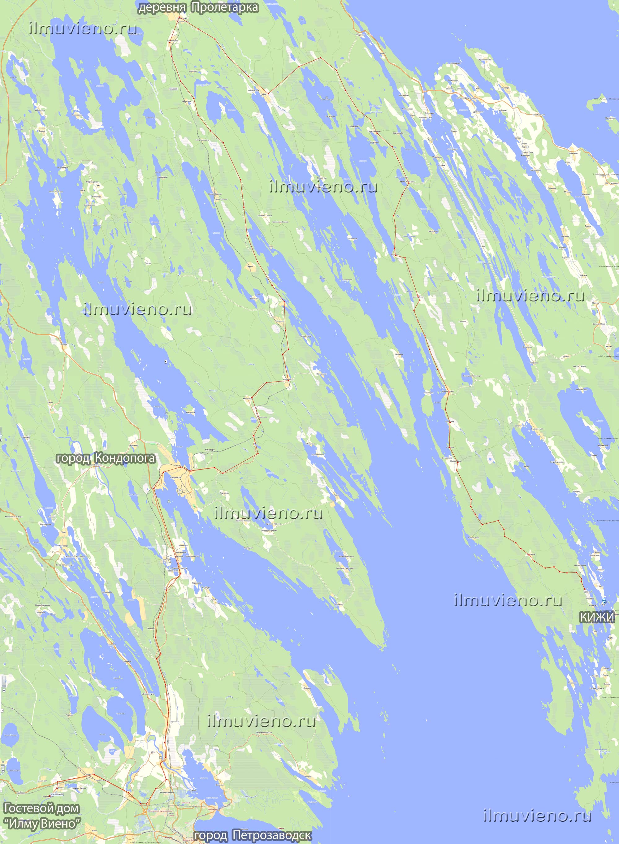 кижи как добраться