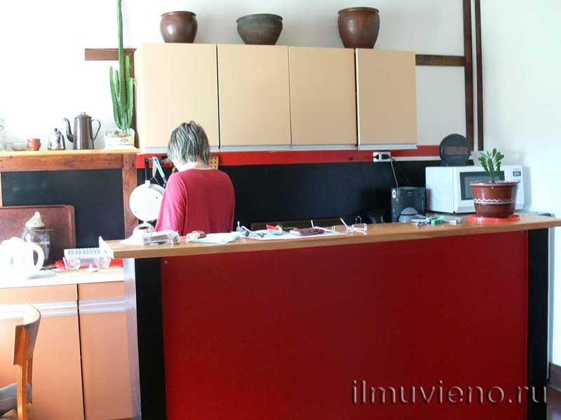 барная стойка, гостевой дом илмувиено