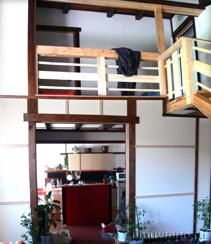 кухня в гостевом доме илмувиено