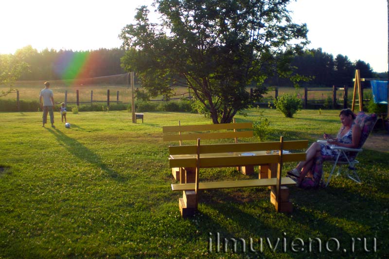 волейбол, площадка для игры в волейбол, игровая площадка коттедж карелия