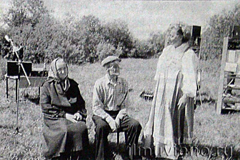 свадьба в деревне, деревня виданы, золотая свадьба карелия