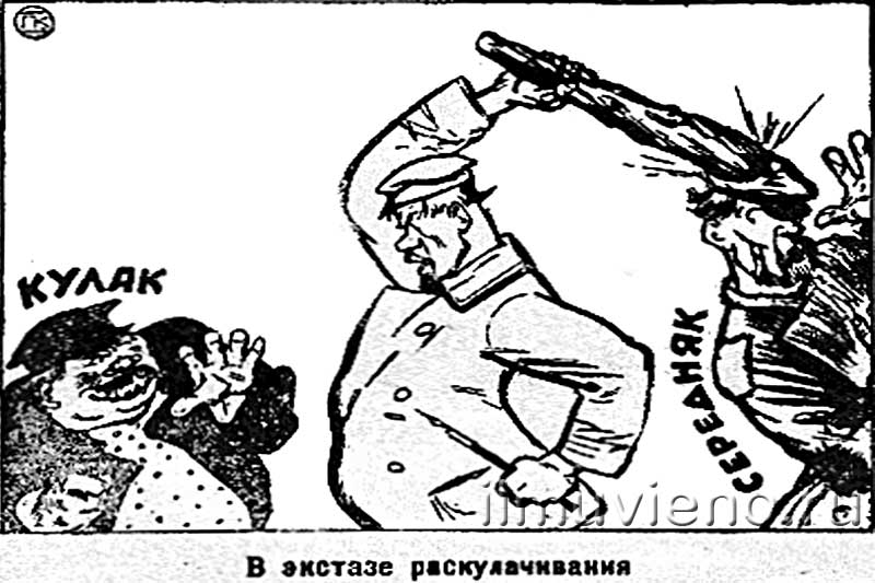 деревня Виданы карикатура